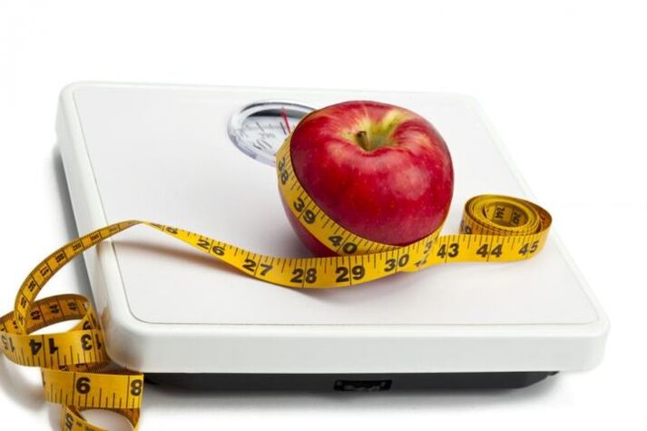 التفاح لانقاص الوزن عند اتباع نظام غذائي بروتيني
