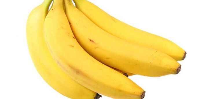 الموز ممنوع في النظام الغذائي القائم على البيض