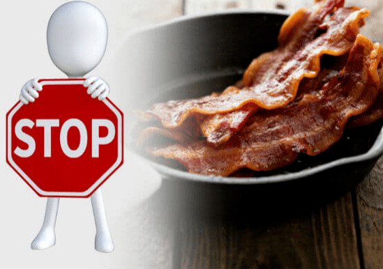 التخلي عن لحم الخنزير المقدد لانقاص الوزن